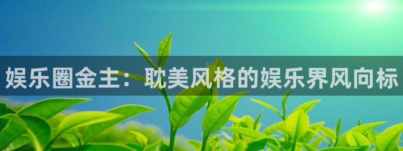 卧龙娱乐登录入口：娱乐圈金主：耽美风格的娱乐界风向标